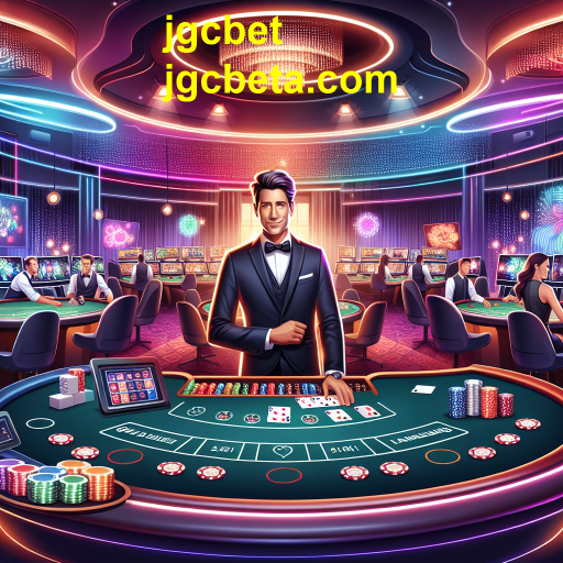 Experiência Imersiva em Jogos Ao Vivo no jgcbet